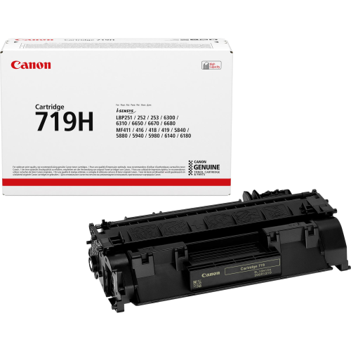 CANON 719H TONER NERO PER LBP6300dn LBP6650dn MF5840dn MF5880dn